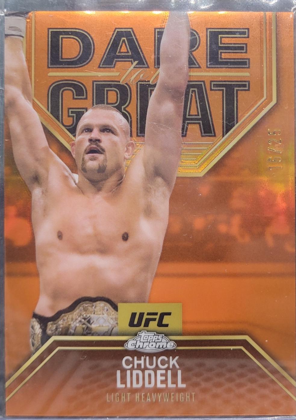 Chuck Liddell [Orange Refractor] #DBG-3