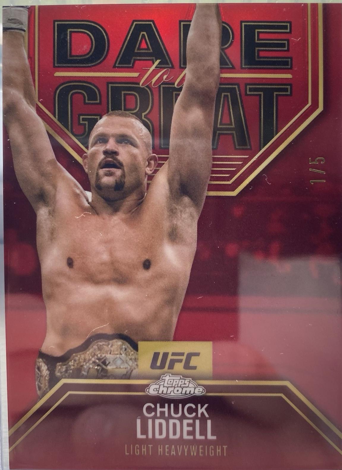 Chuck Liddell [Red Refractor] #DBG-3