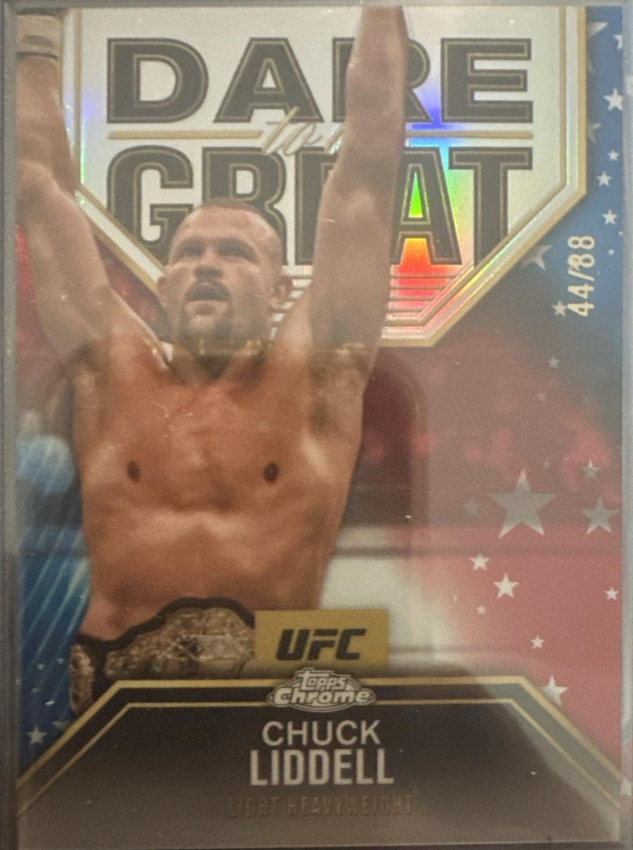 Chuck Liddell [Red White Blue Refractor] #DBG-3