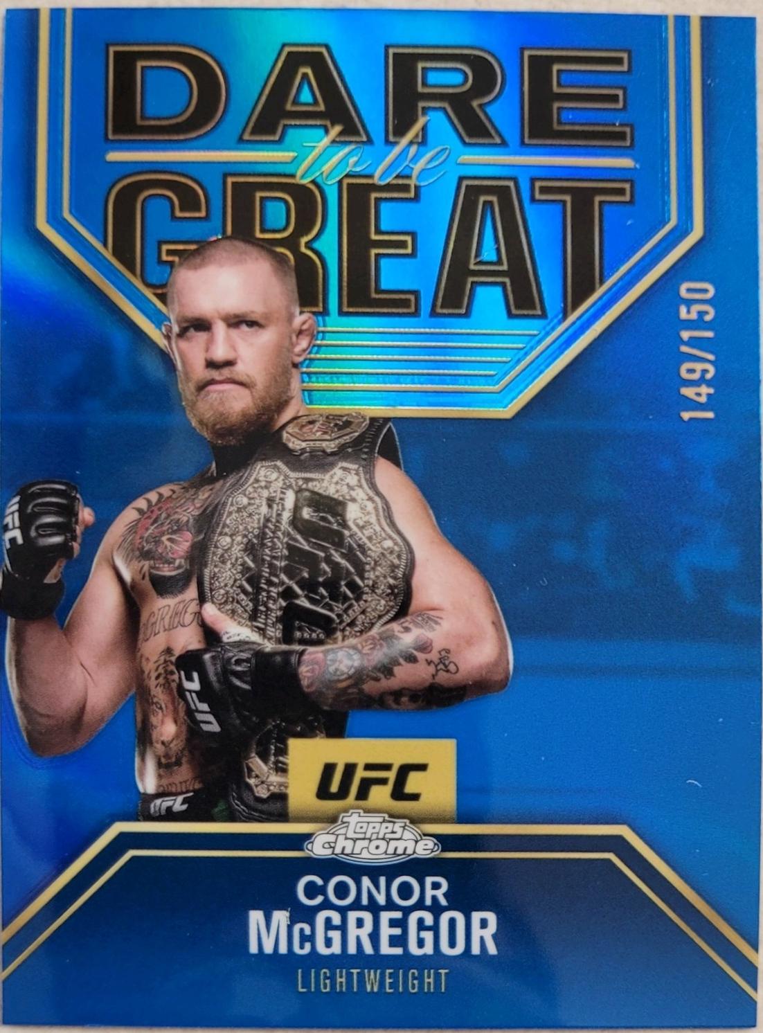 Conor McGregor [Blue Refractor] #DBG-9