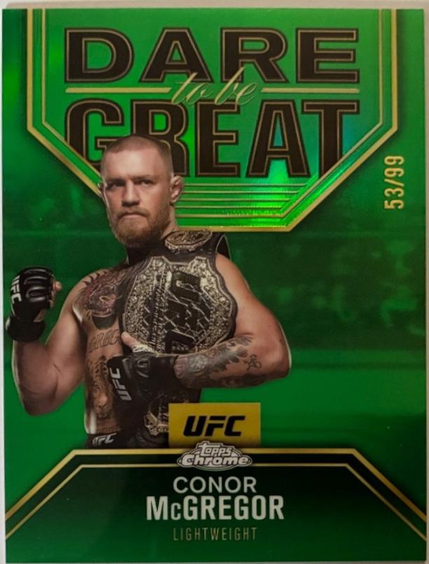 Conor McGregor [Green Refractor] #DBG-9