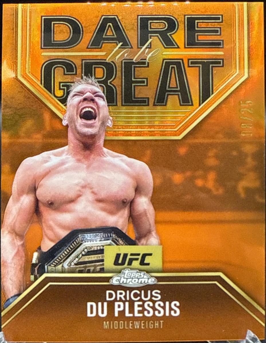 Dricus DU Plessis [Orange Refractor] #DBG-5