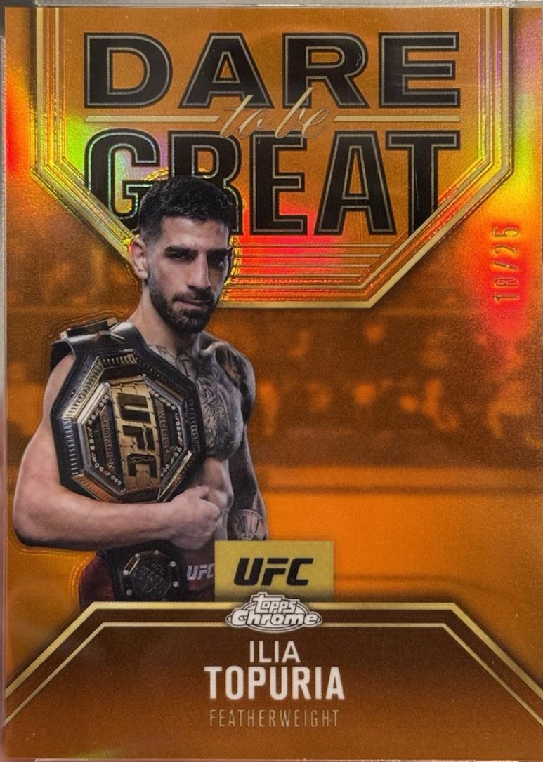Ilia Topuria [Orange Refractor] #DBG-6
