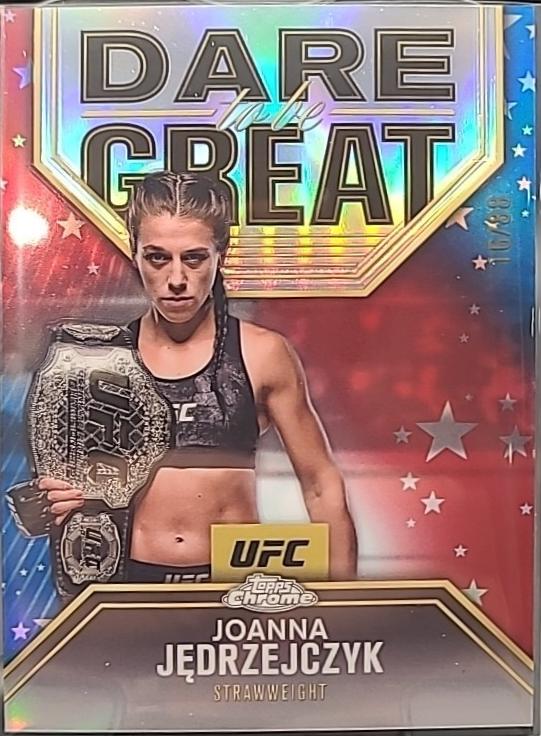 Joanna Jedrzejczyk [Red White Blue Refractor] #DBG-2