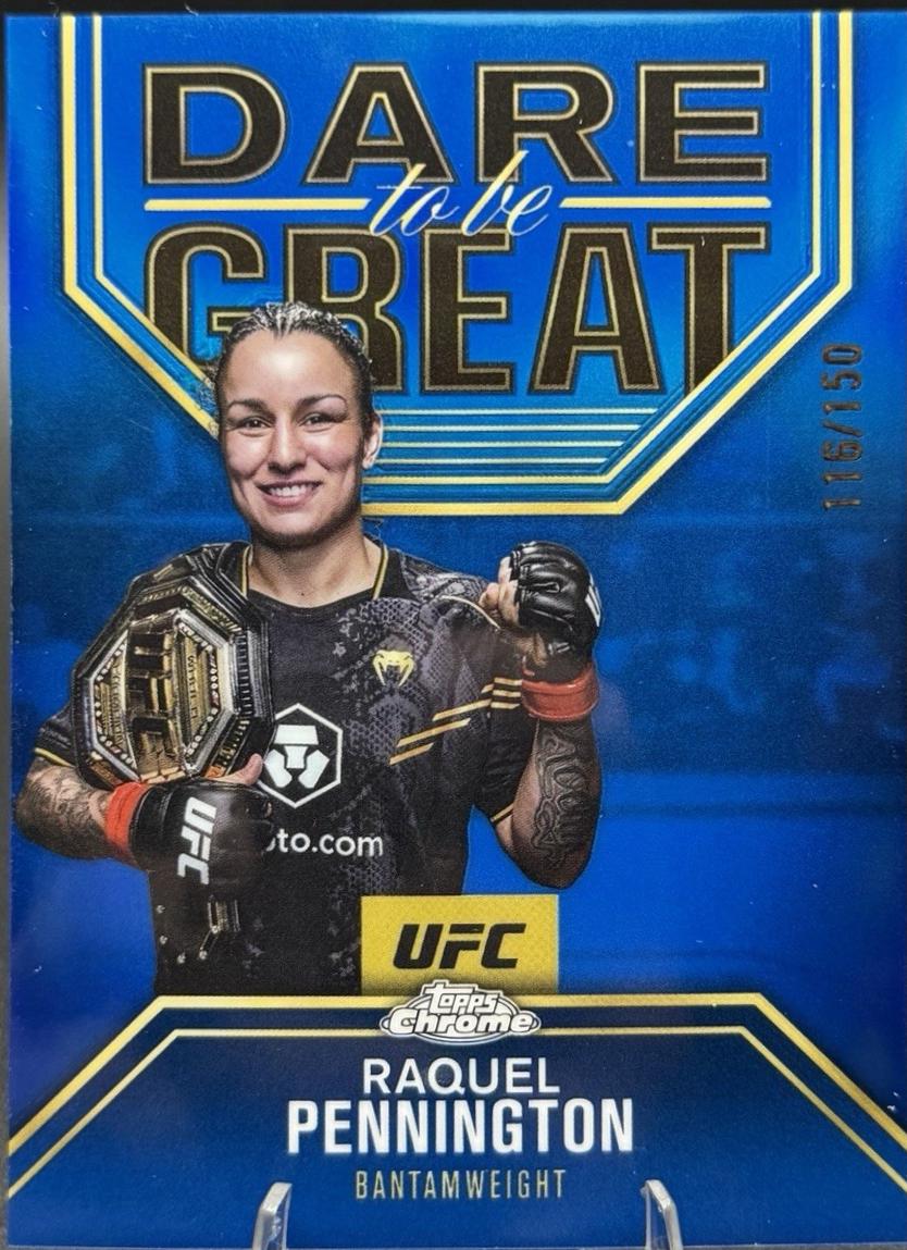 Raquel Pennington [Blue Refractor] #DBG-8