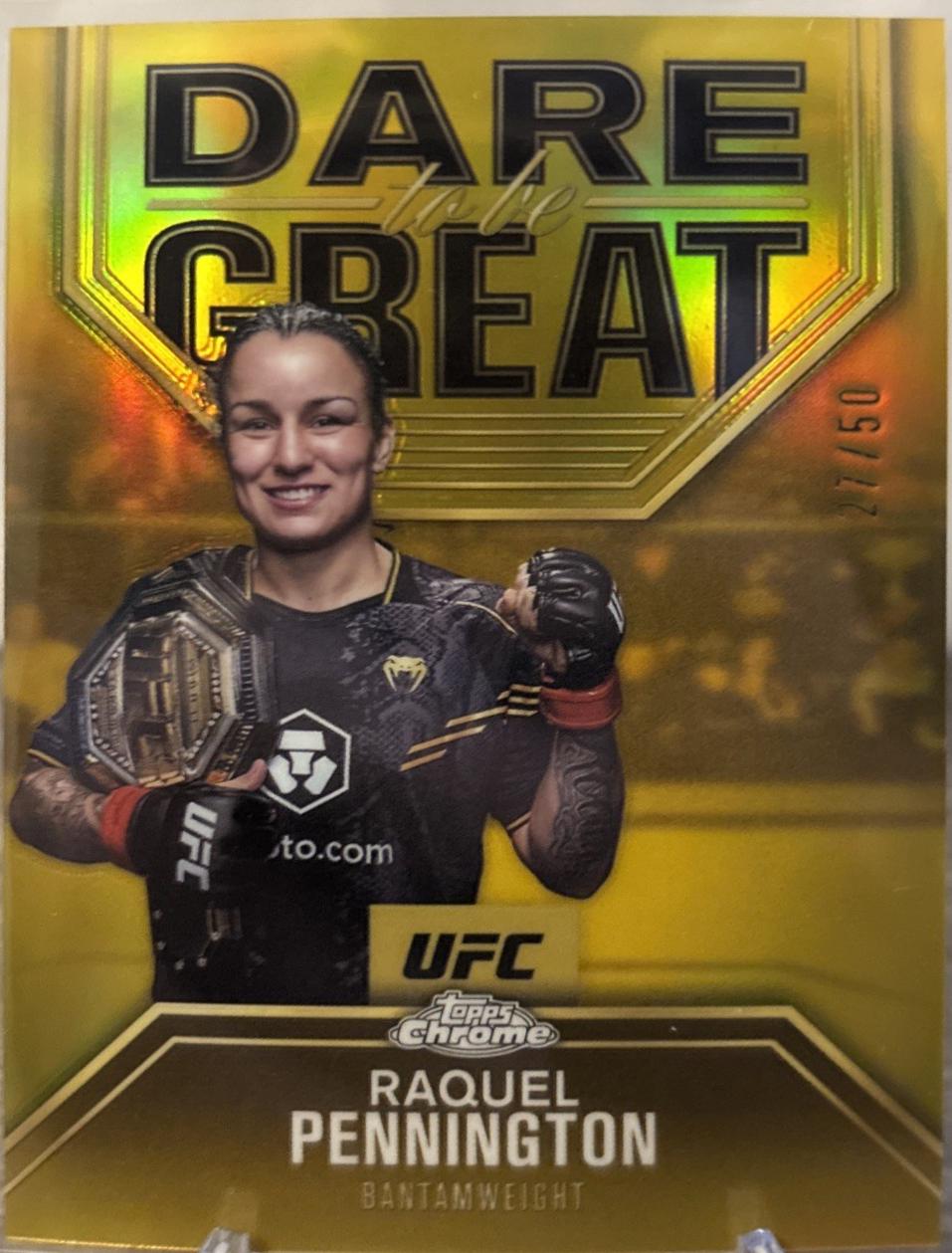 Raquel Pennington [Gold Refractor] #DBG-8
