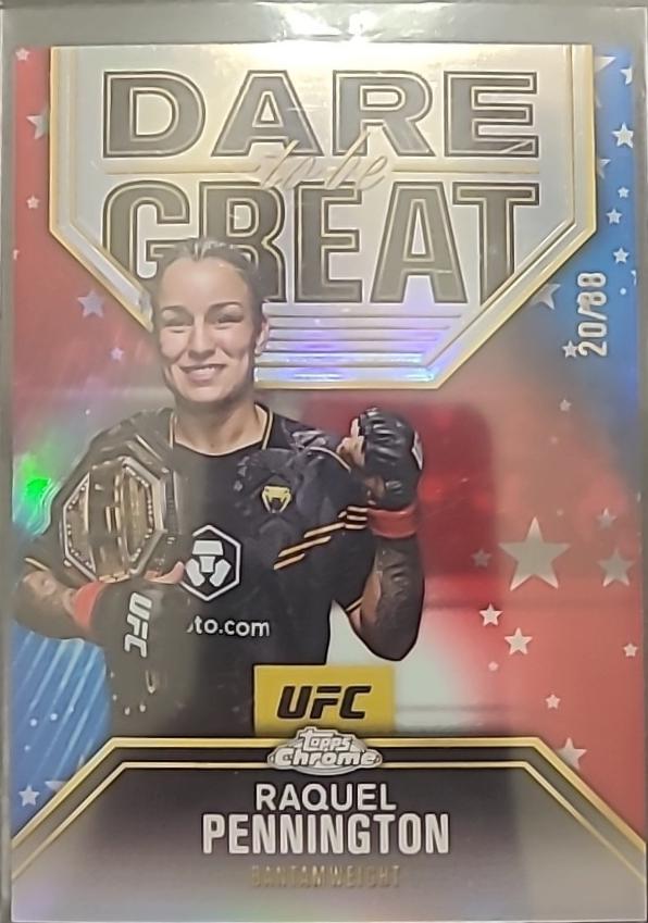 Raquel Pennington [Red White Blue Refractor] #DBG-8