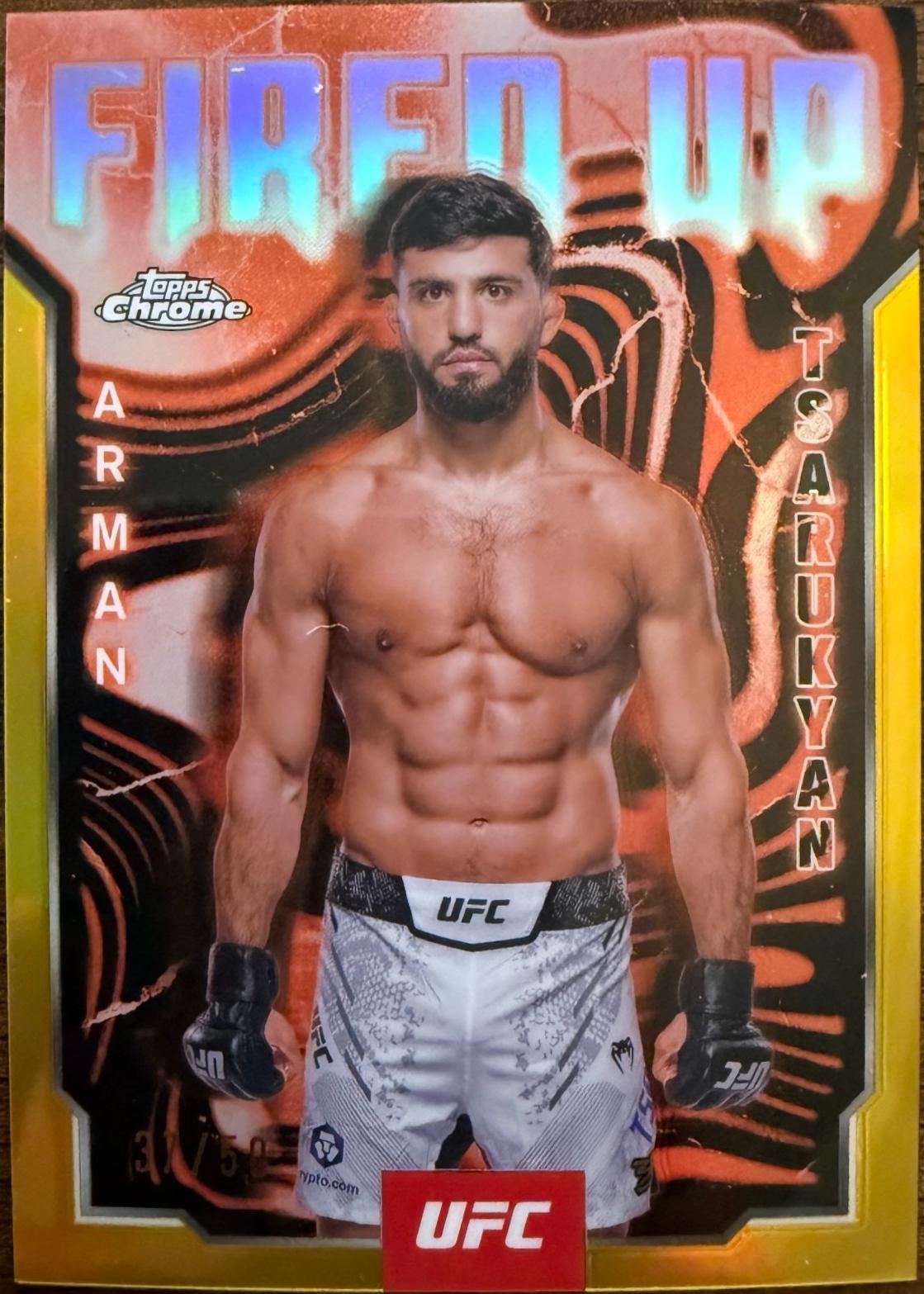 Arman Tsarukyan [Gold Refractor] #FUP-6