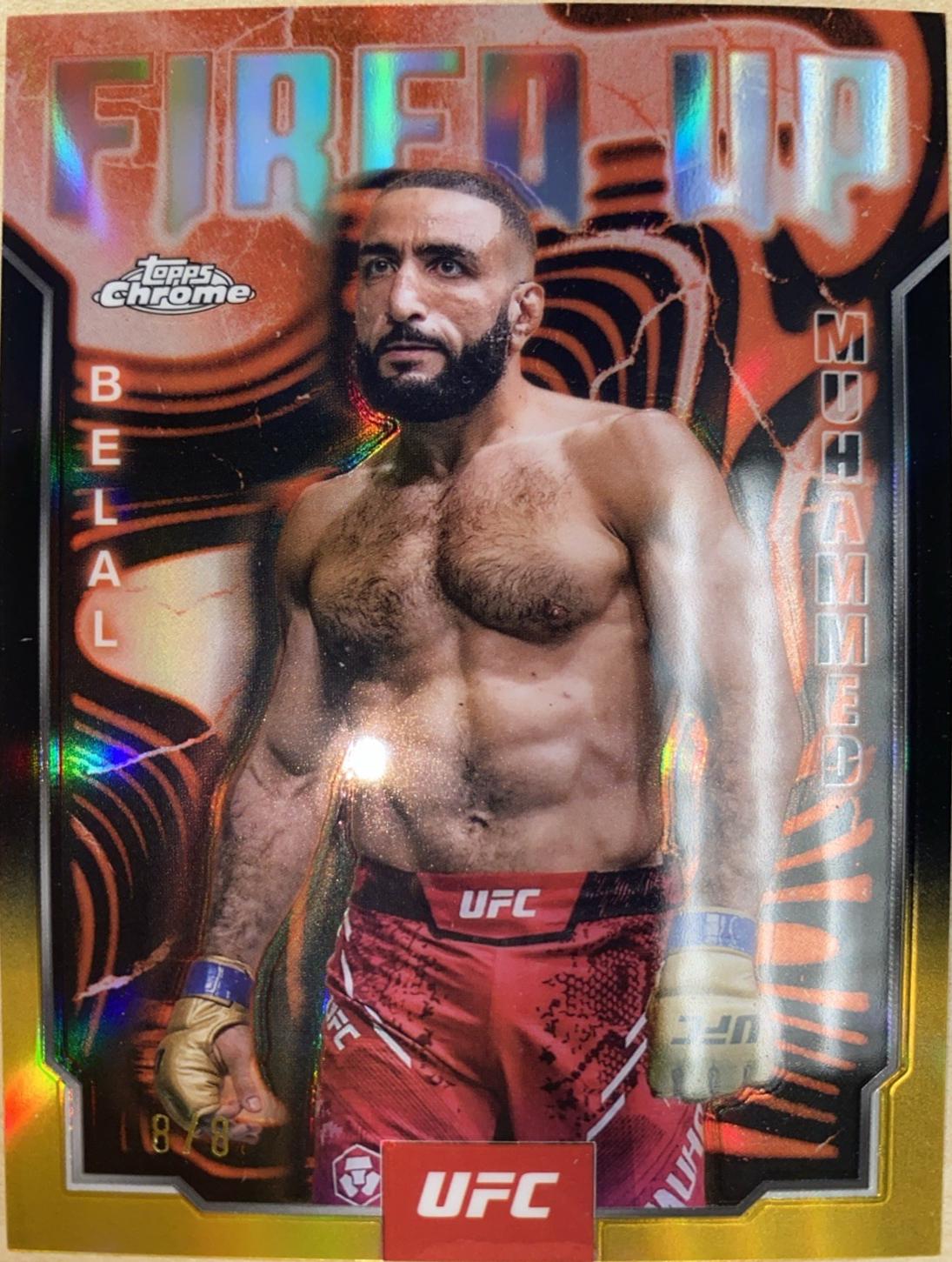 Belal Muhammed [Black Gold Refractor] #FUP-20