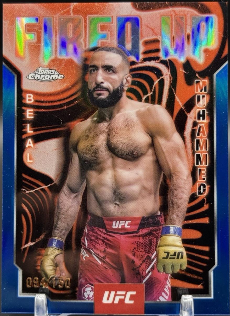 Belal Muhammed [Blue Refractor] #FUP-20