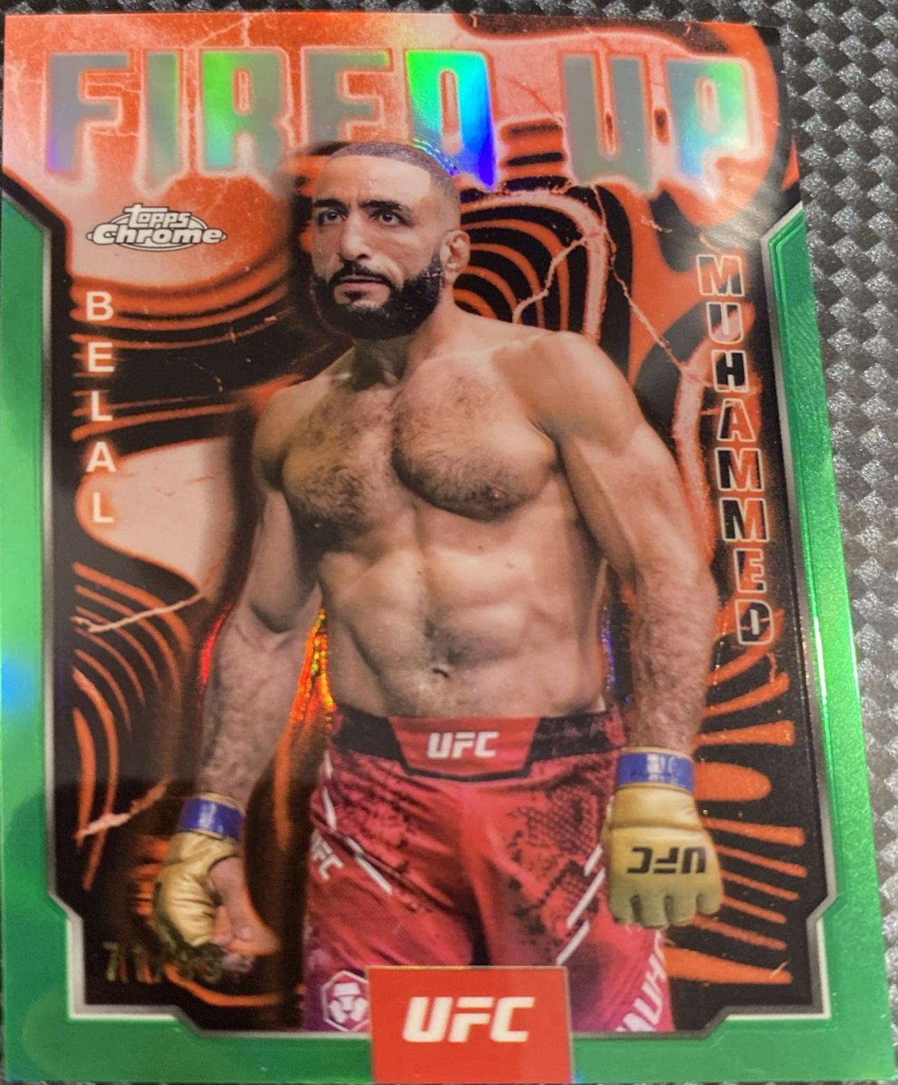 Belal Muhammed [Green Refractor] #FUP-20