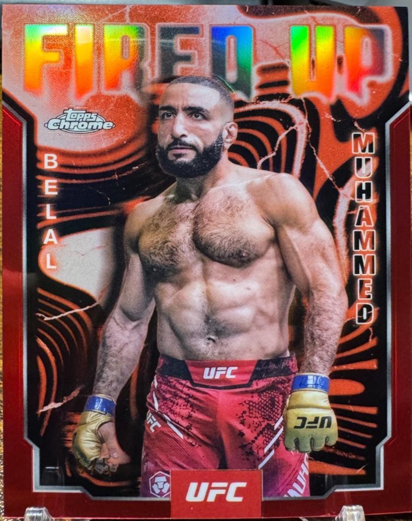 Belal Muhammed [Red Refractor] #FUP-20