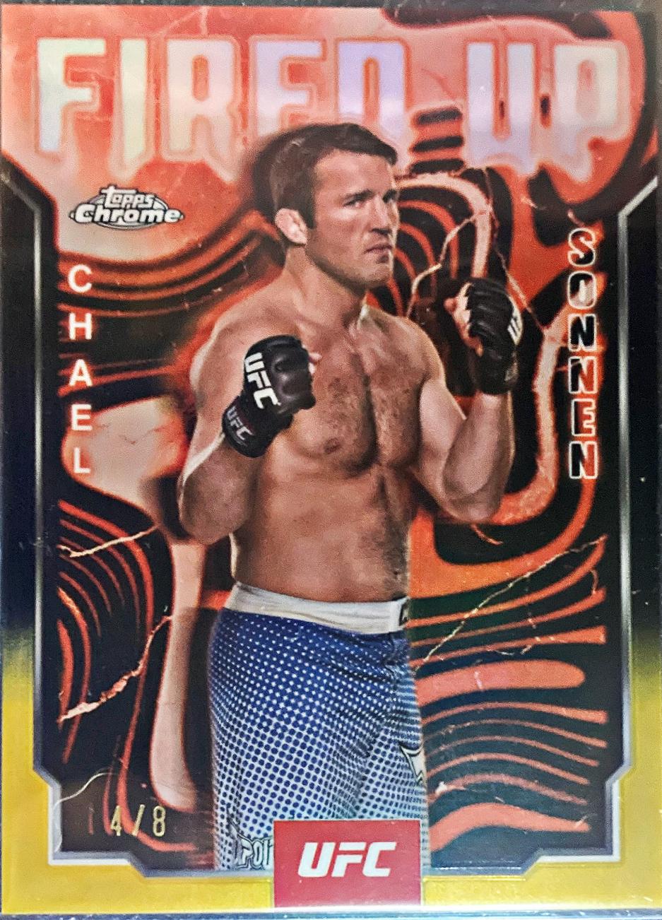 Chael Sonnen [Black Gold Refractor] #FUP-13