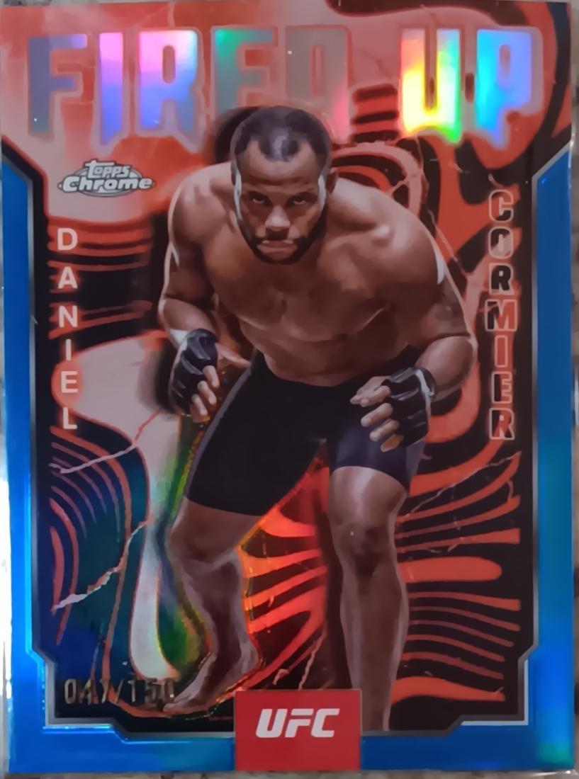 Daniel Cormier [Blue Refractor] #FUP-10