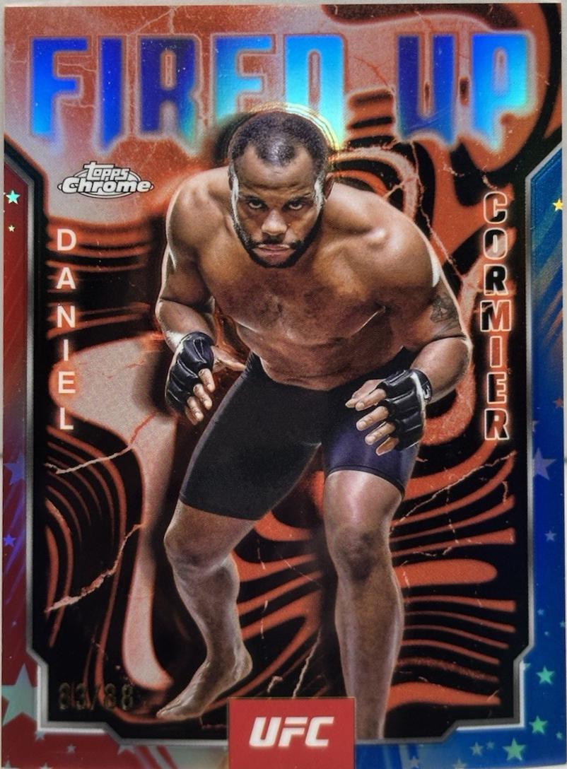 Daniel Cormier [Red White Blue Refractor] #FUP-10