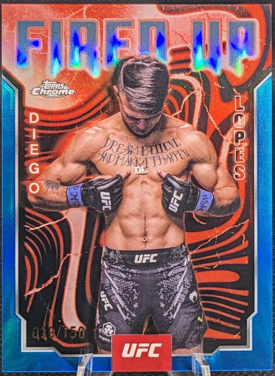 Diego Lopes [Blue Refractor] #FUP-8