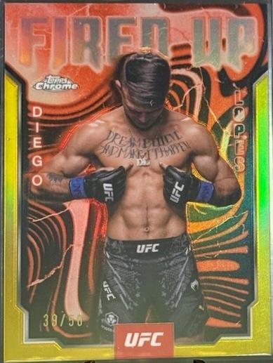 Diego Lopes [Gold Refractor] #FUP-8