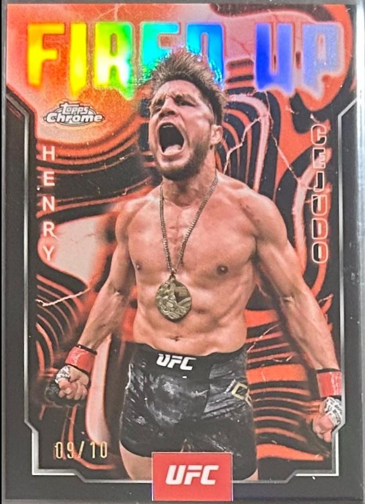 Henry Cejudo [Black Gold Refractor] #FUP-18