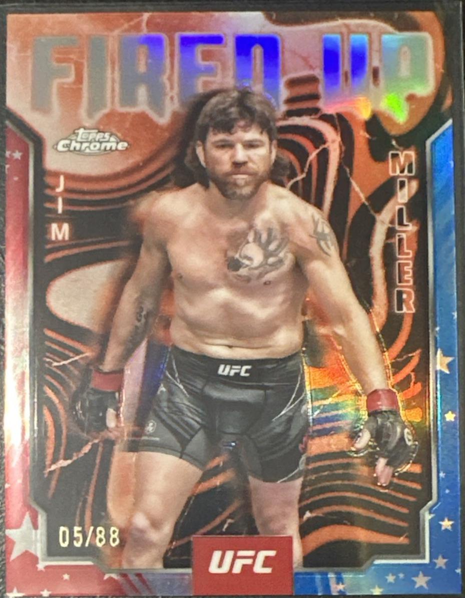 Jim Miller [Red White Blue Refractor] #FUP-25