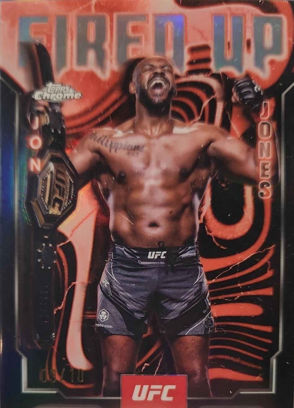 Jon Jones [Black Refractor] #FUP-17