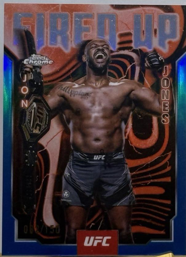 Jon Jones [Blue Refractor] #FUP-17