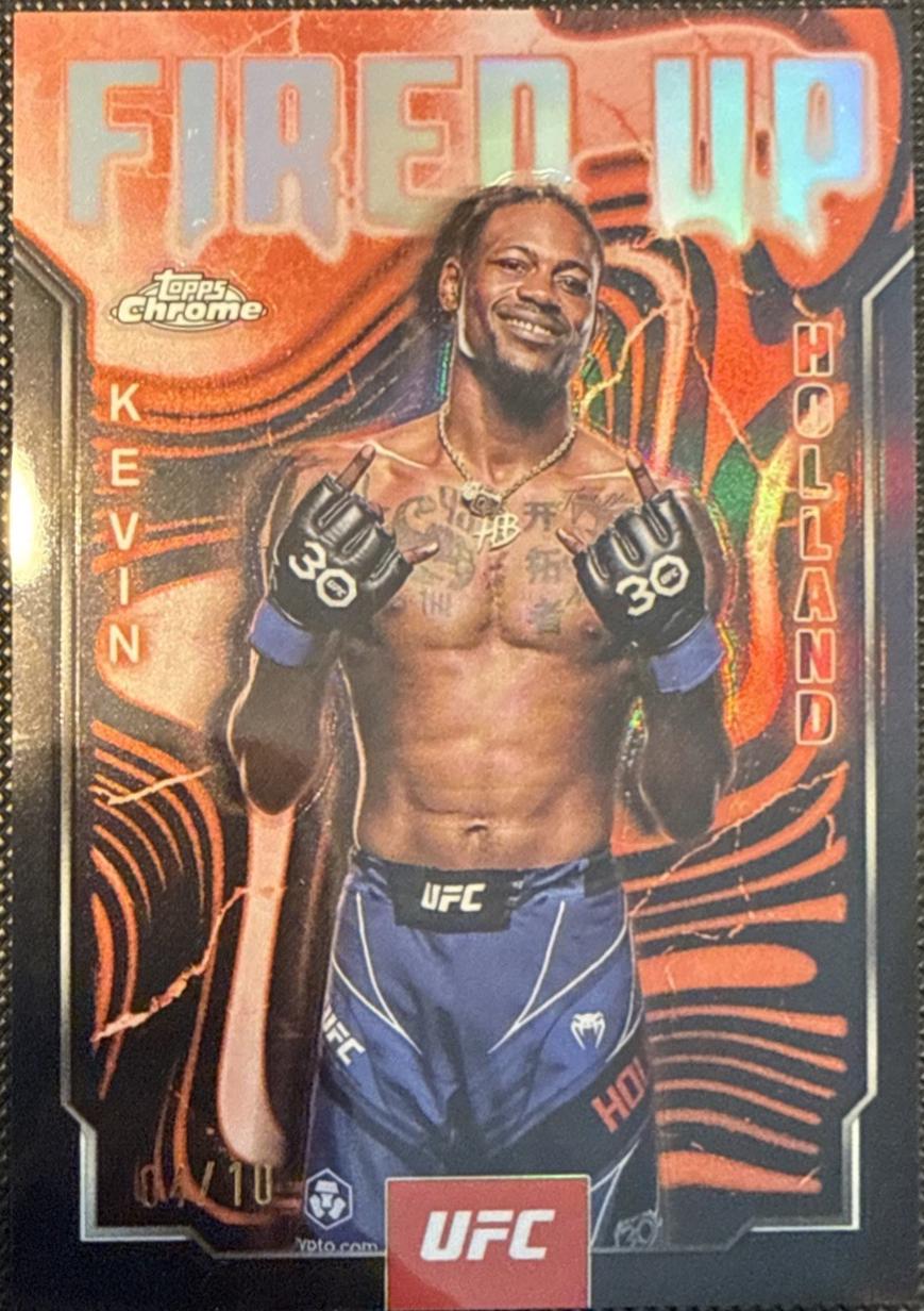 Kevin Holland [Black Gold Refractor] #FUP-23