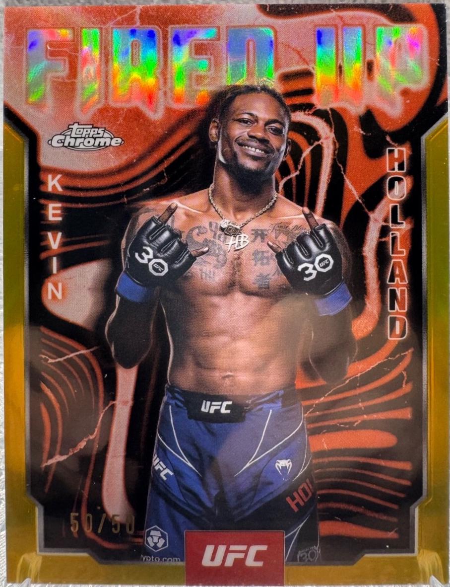 Kevin Holland [Gold Refractor] #FUP-23