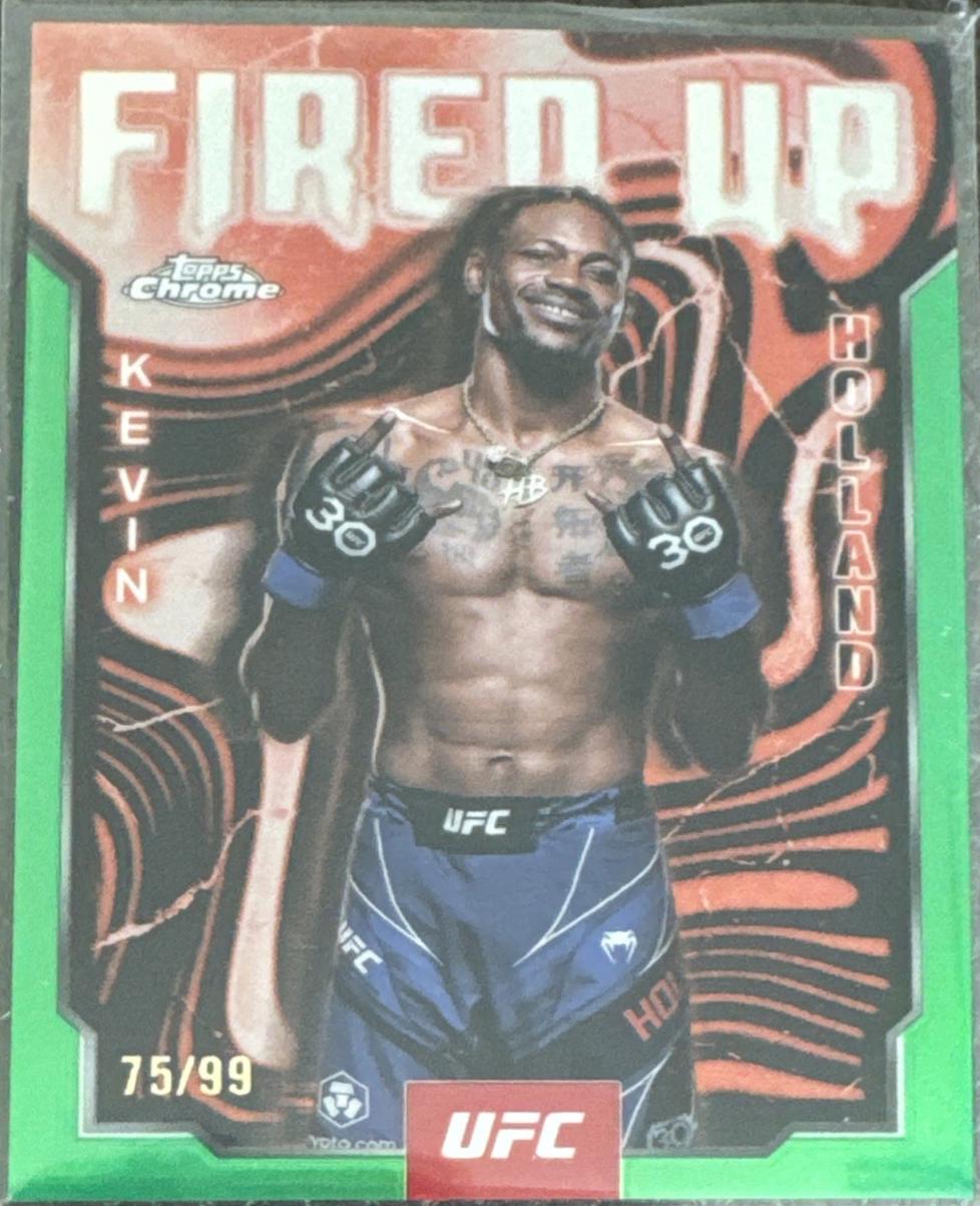 Kevin Holland [Green Refractor] #FUP-23