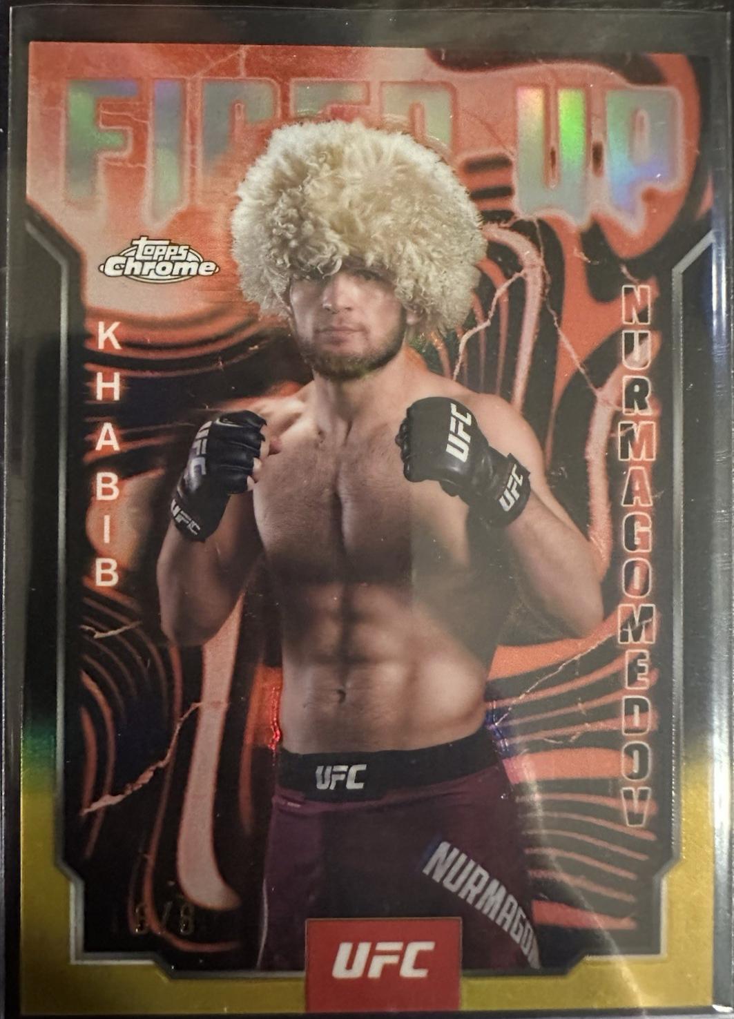 Khabib Nurmagomedov [Black Gold Refractor] #FUP-1