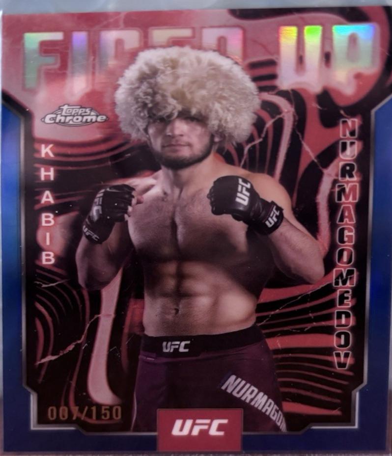 Khabib Nurmagomedov [Blue Refractor] #FUP-1