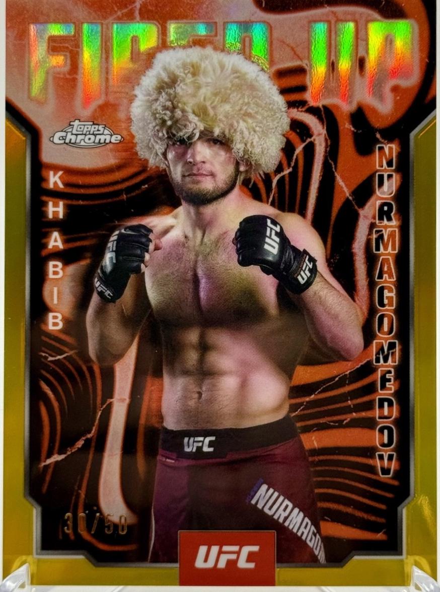Khabib Nurmagomedov [Gold Refractor] #FUP-1