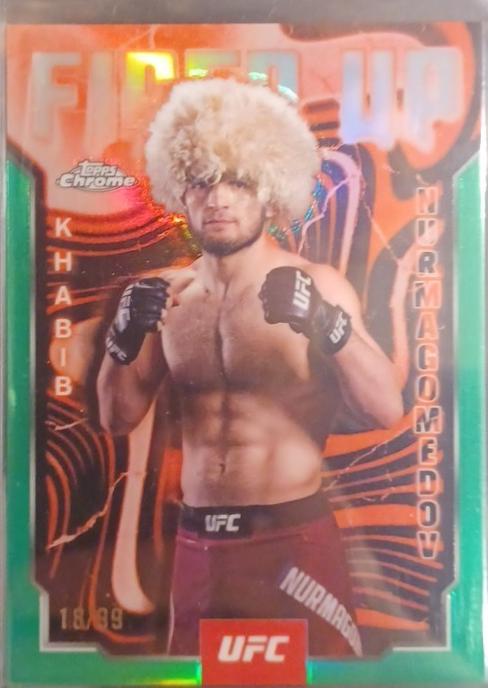 Khabib Nurmagomedov [Green Refractor] #FUP-1