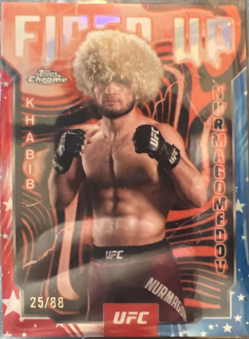 Khabib Nurmagomedov [Red White Blue Refractor] #FUP-1