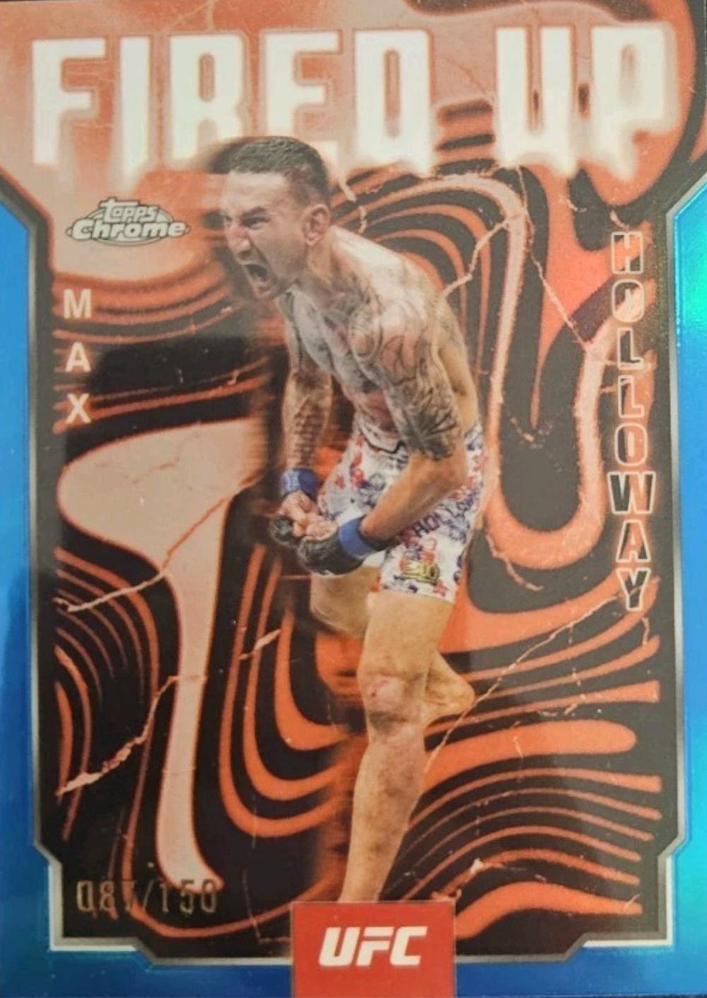 Max Holloway [Blue Refractor] #FUP-24