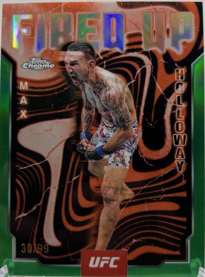 Max Holloway [Green Refractor] #FUP-24
