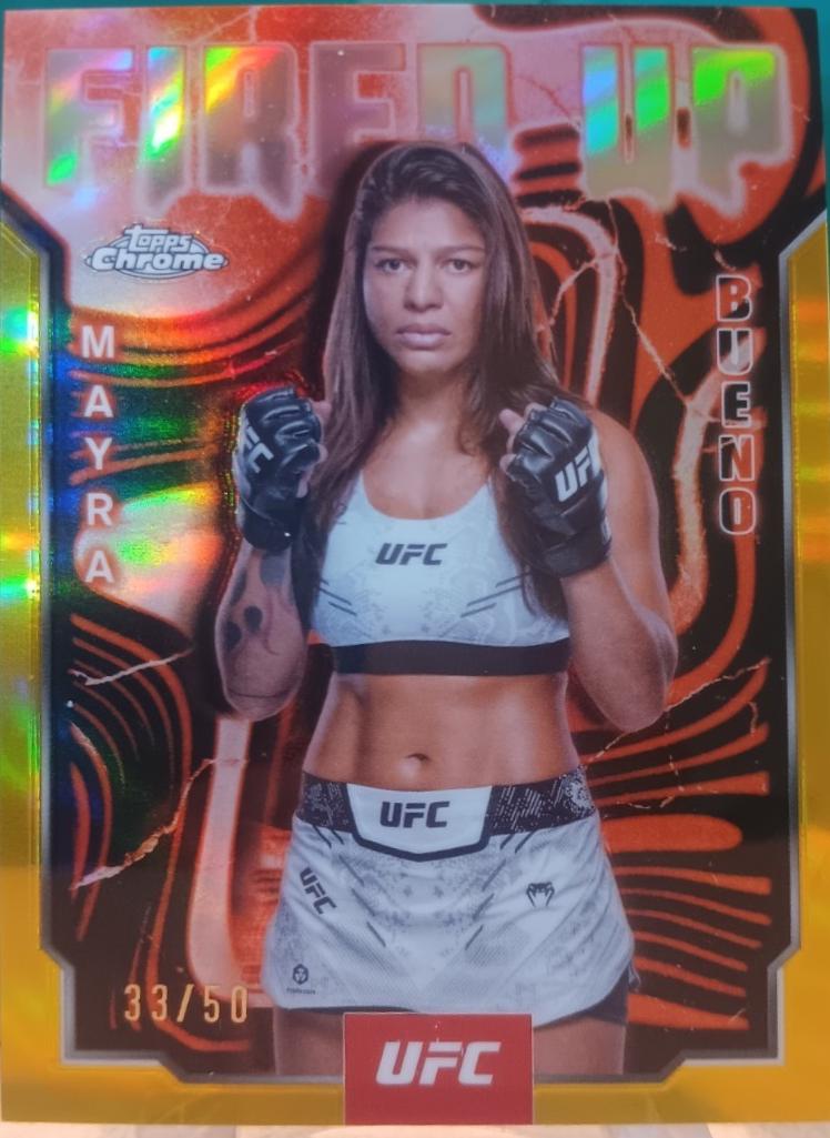 Mayra Bueno [Gold Refractor] #FUP-2