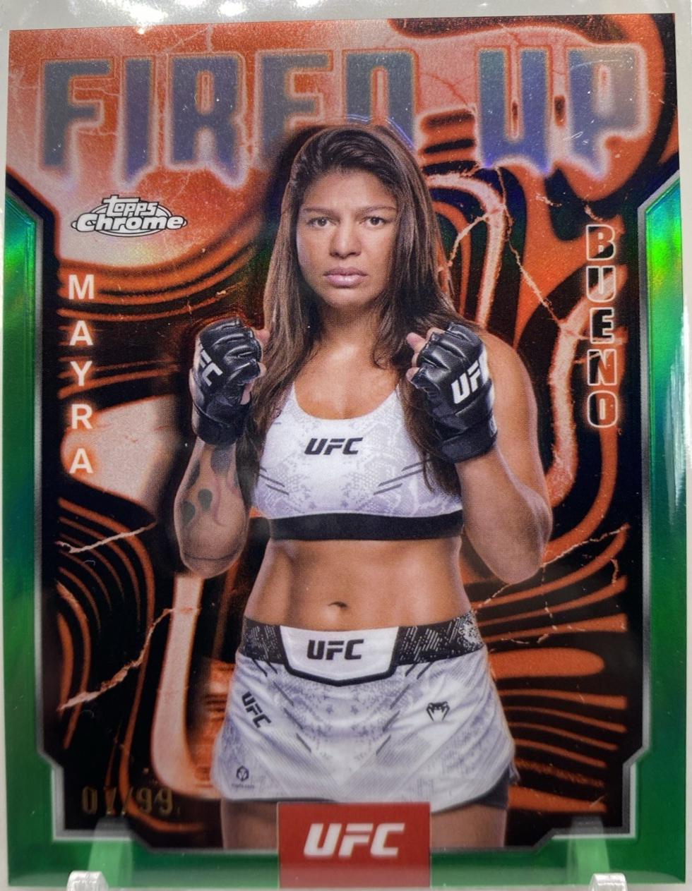 Mayra Bueno [Green Refractor] #FUP-2