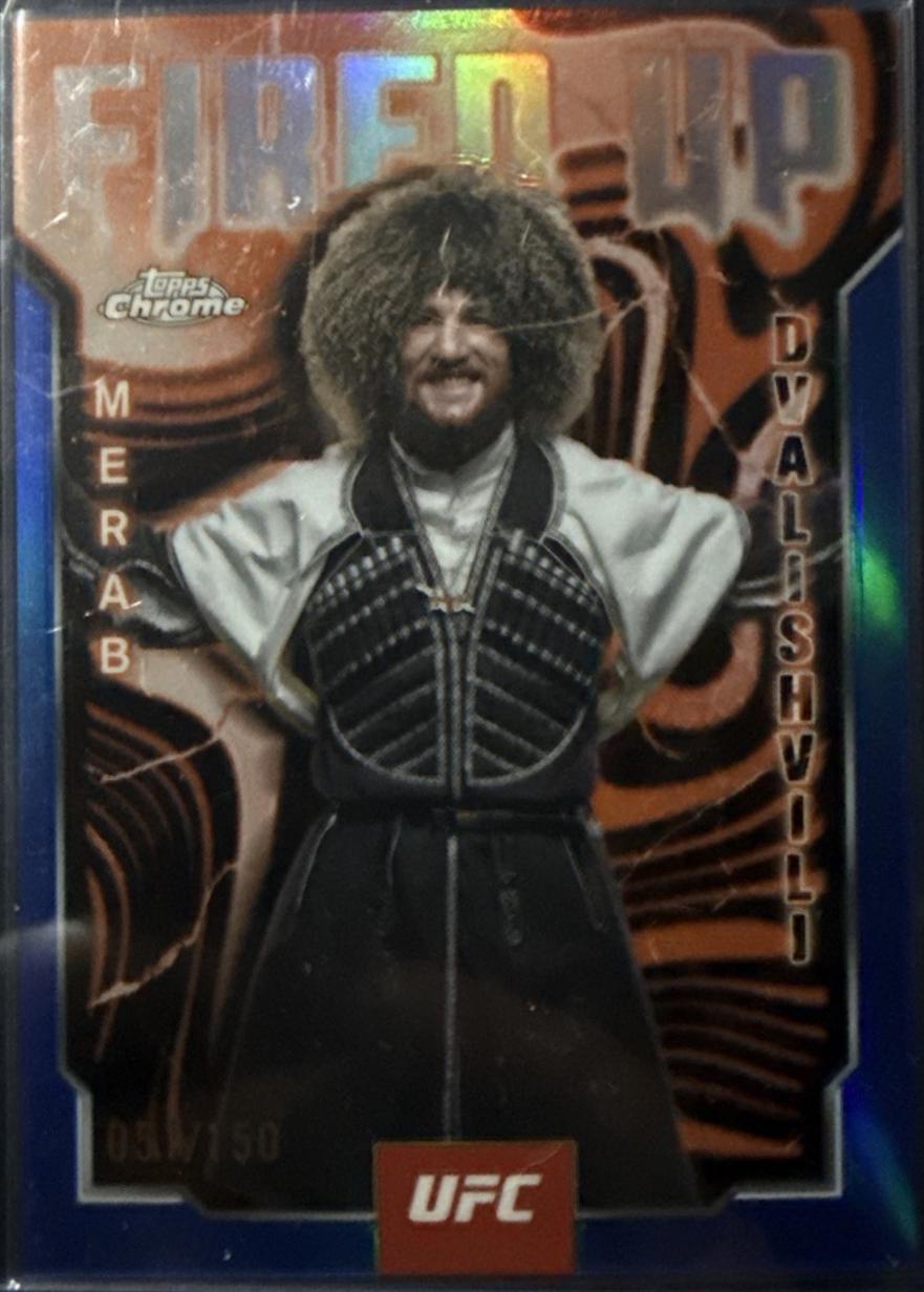 Merab Dvalishvili [Blue Refractor] #FUP-12