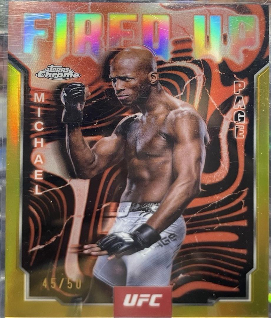 Michael Page [Gold Refractor] #FUP-5