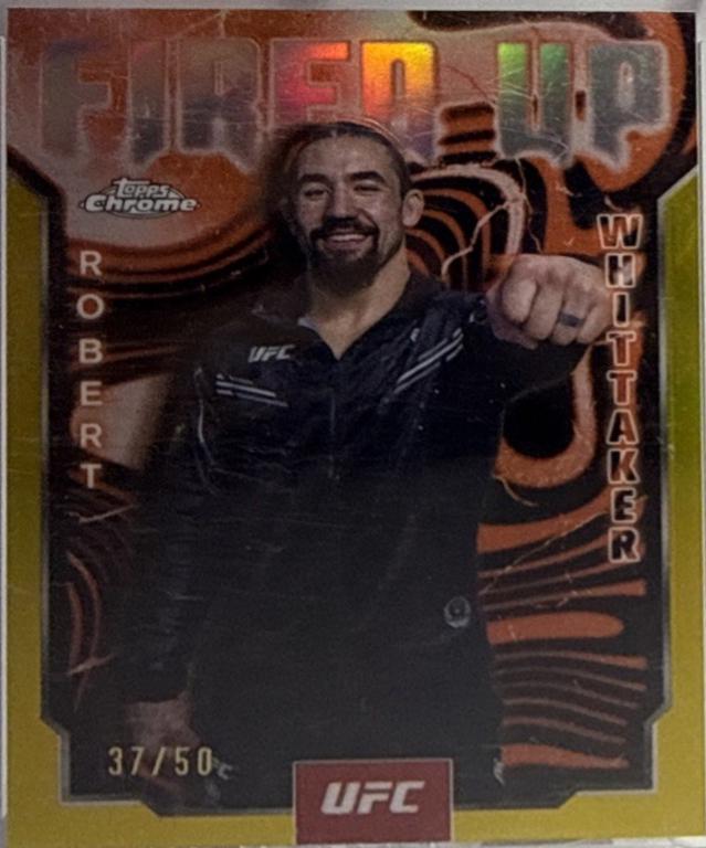 Robert Whittaker [Gold Refractor] #FUP-11