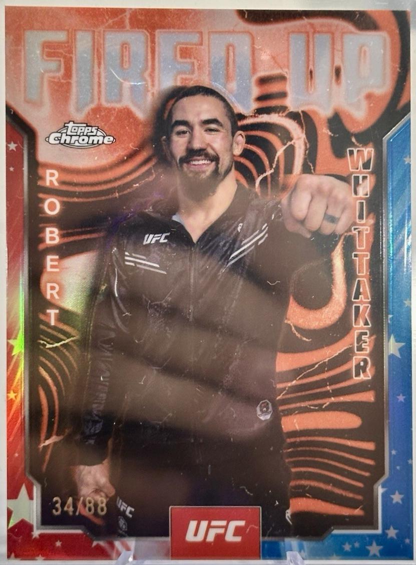 Robert Whittaker [Red White Blue Refractor] #FUP-11