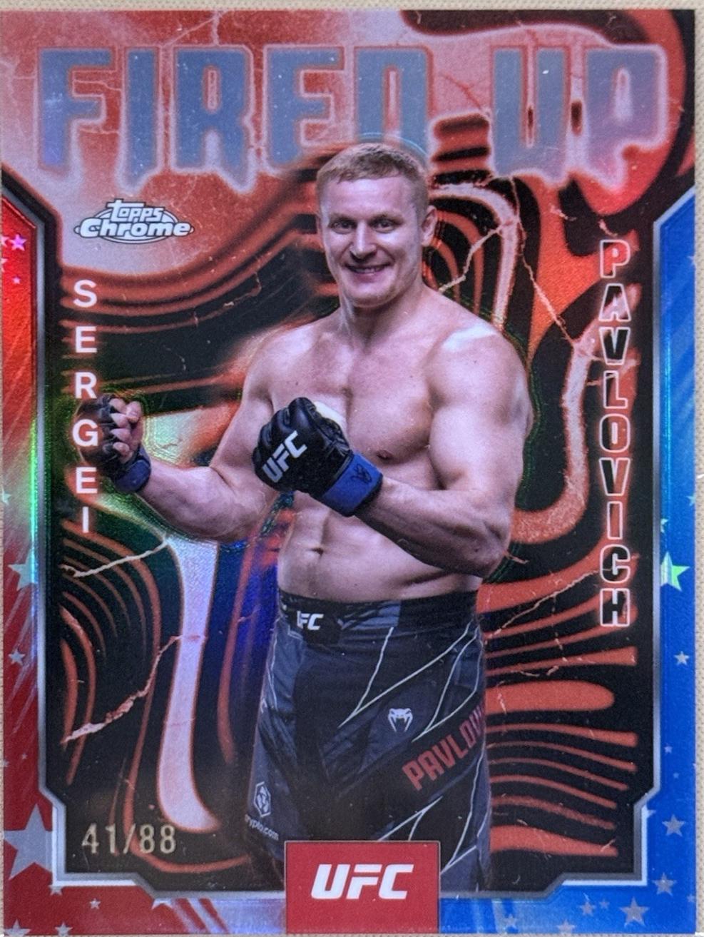 Sergei Pavlovich [Red White Blue Refractor] #FUP-9