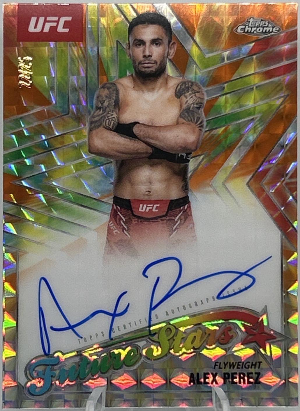 Alex Perez [Geometric Orange Refractor] #FSA-AP