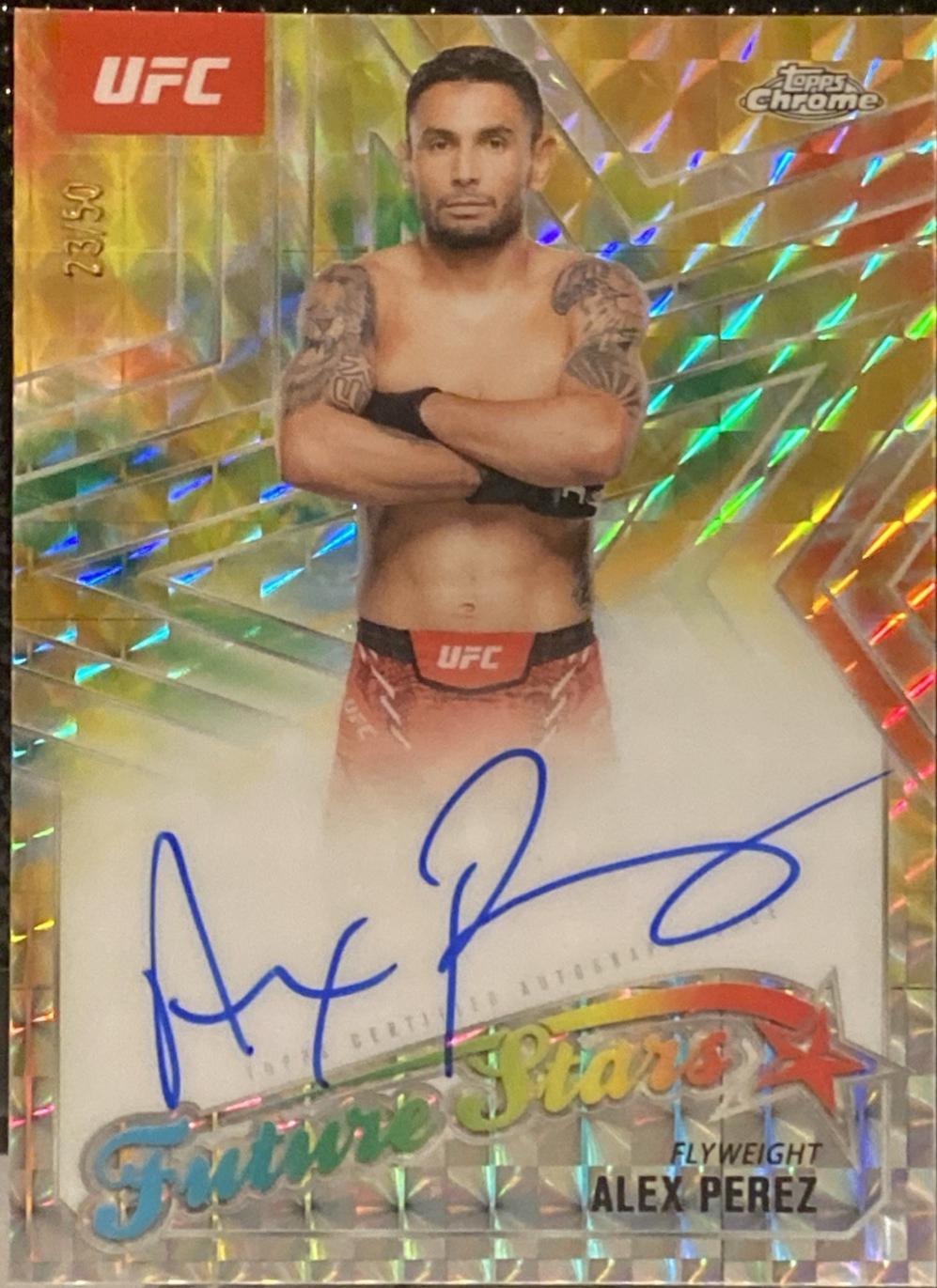 Alex Perez [Gold Refractor] #FSA-AP