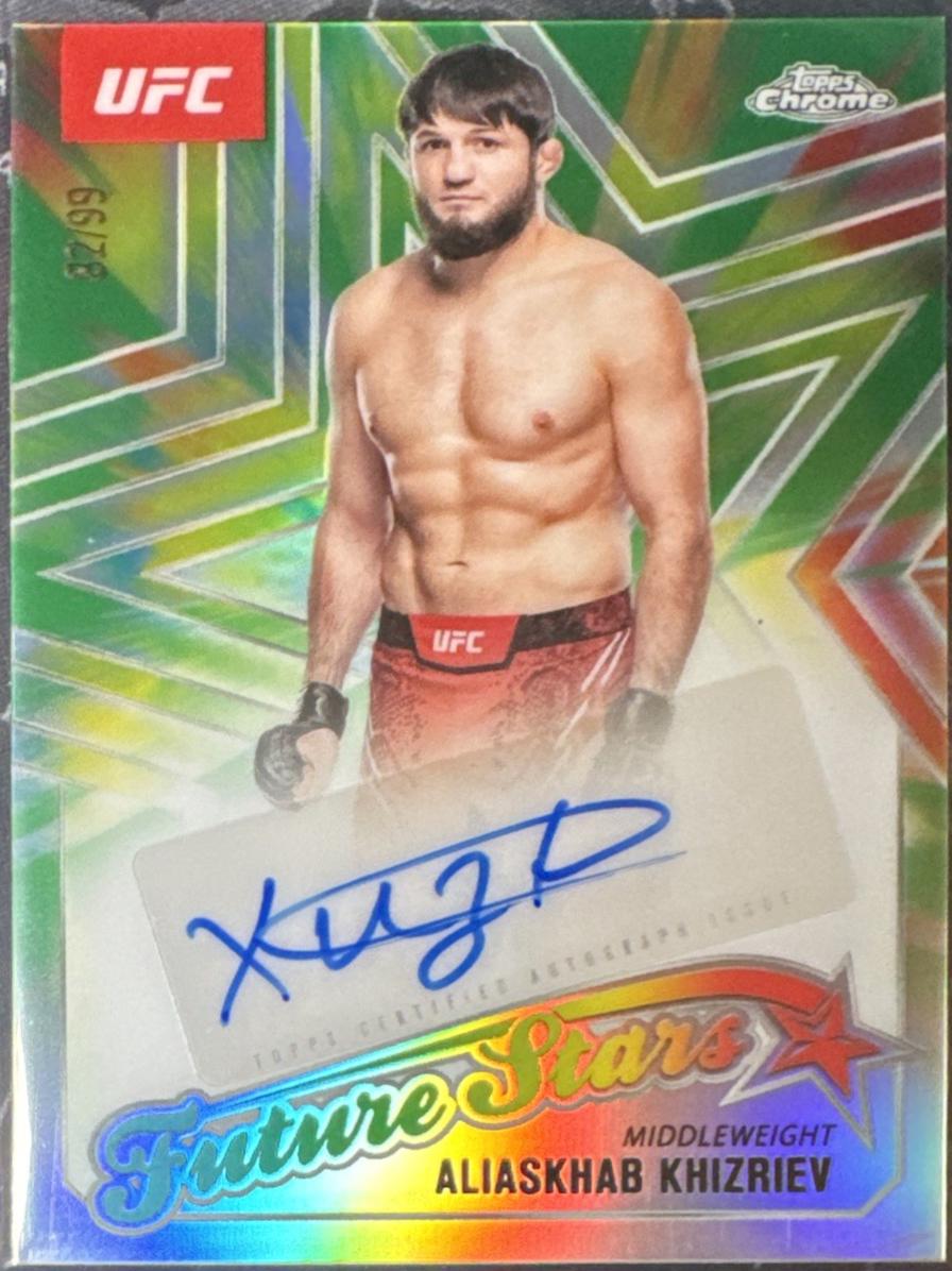 Aliaskhab Khizriev [Green Refractor] #FSA-AK