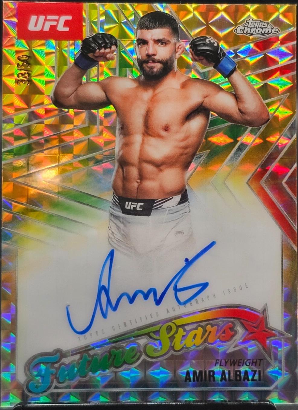 Amir Albazi [Geometric Gold Refractor] #FSA-AA