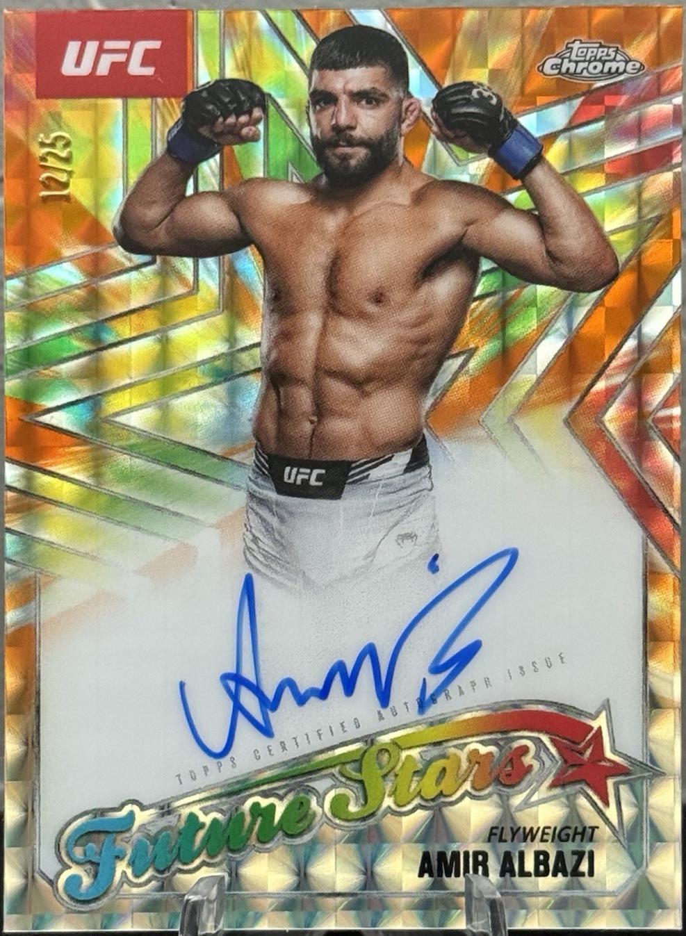 Amir Albazi [Geometric Orange Refractor] #FSA-AA
