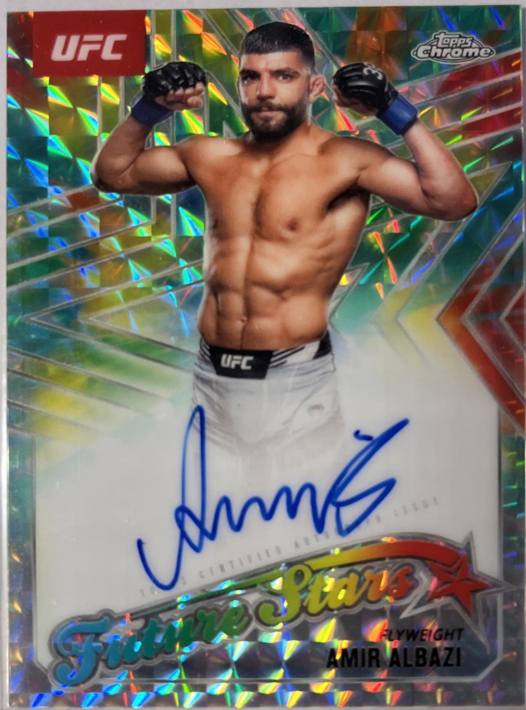 Amir Albazi [Geometric Purple Refractor] #FSA-AA
