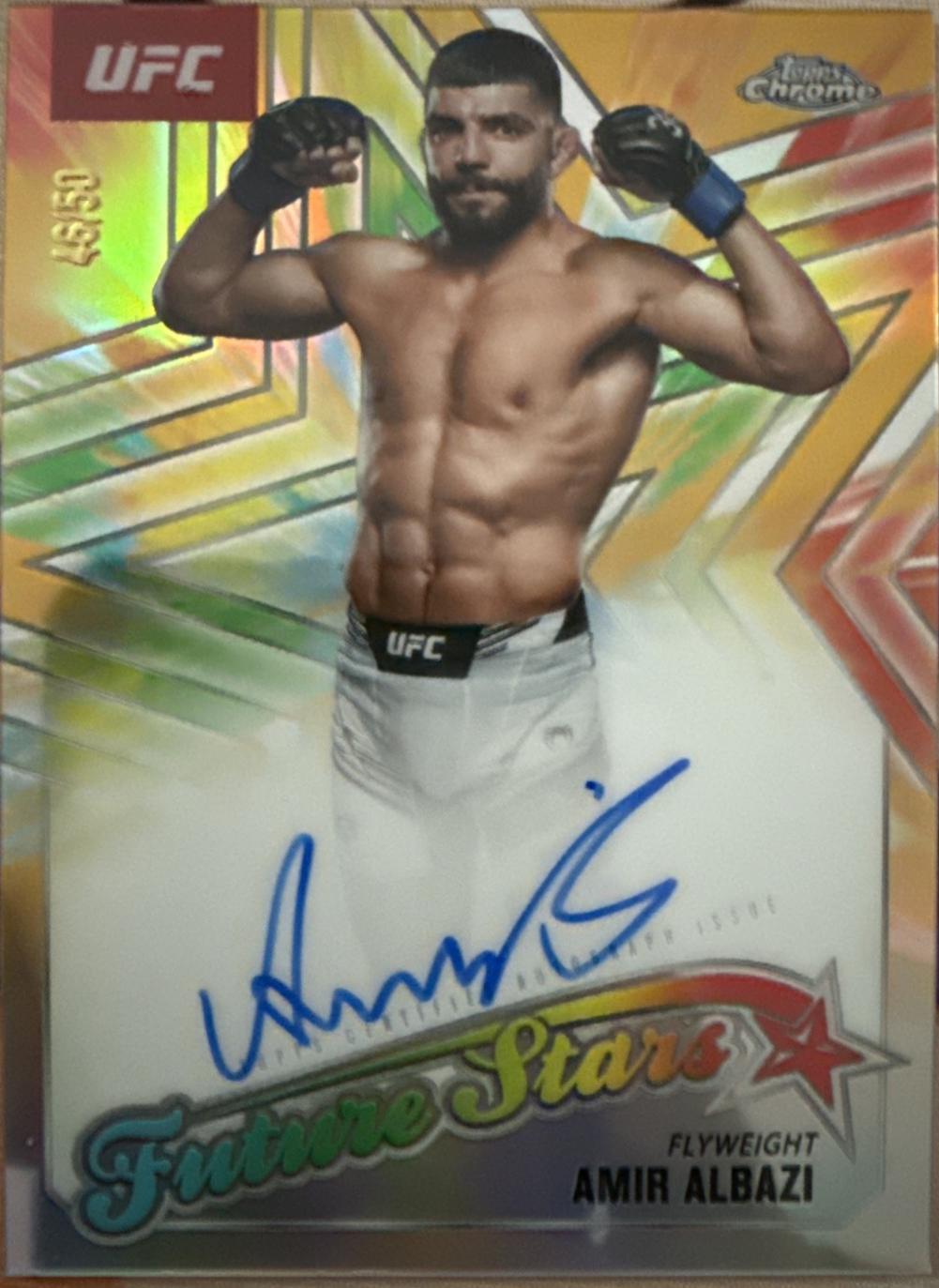 Amir Albazi [Gold Refractor] #FSA-AA
