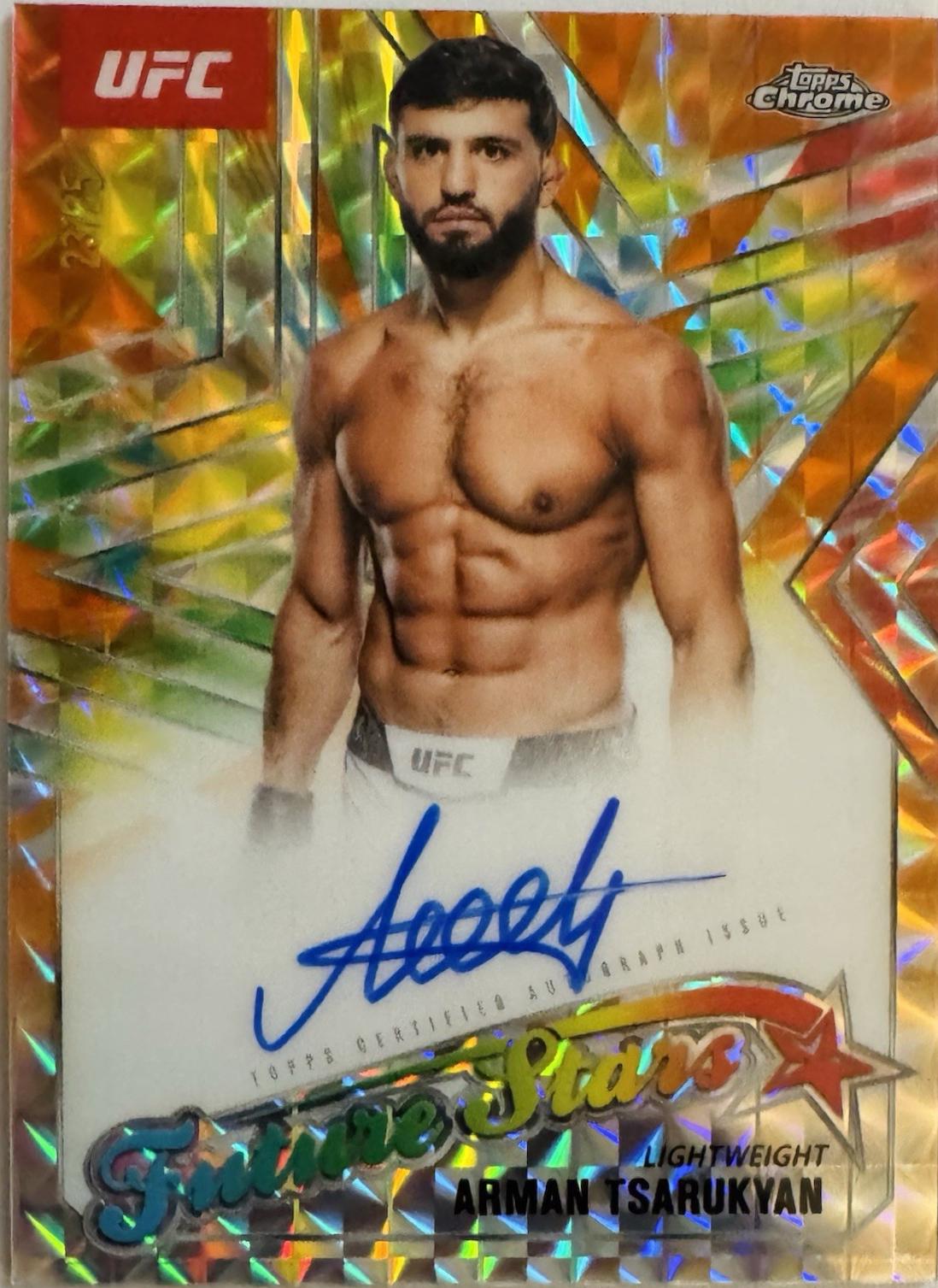 Arman Tsarukyan [Geometric Orange Refractor] #FSA-AT